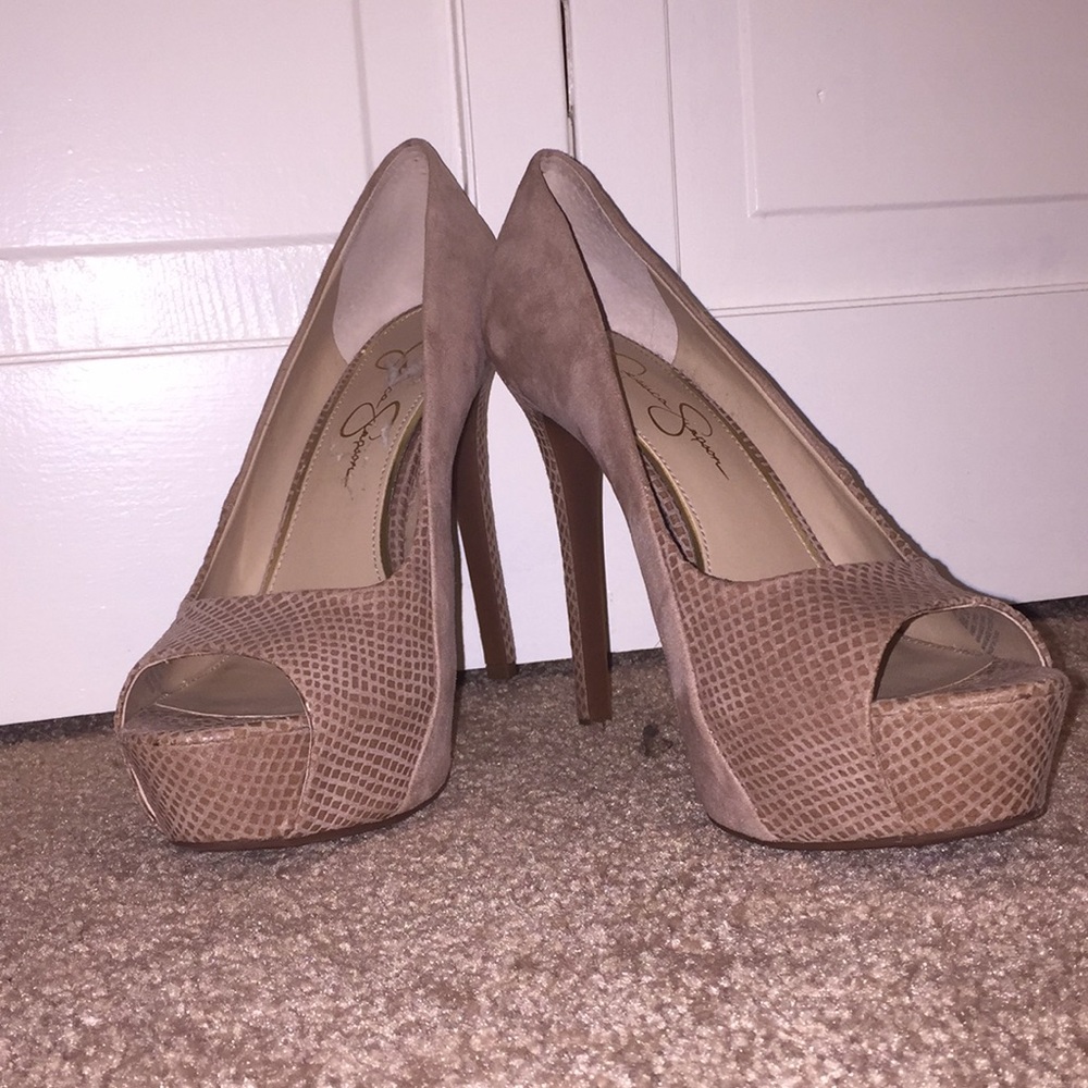 Jessica Simpson Nude Heels